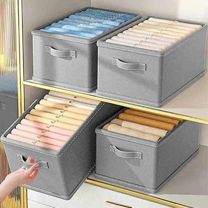 TidyNest™ Premium Drawer Organizer Set – Modular Storage for Closet & Bedroom